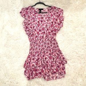 Never Worn Aqua Ruffled Dress- Medium